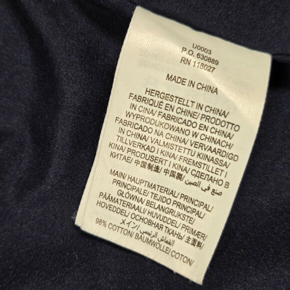 Boden Blazer Womens 10 Navy Blue Corduroy Classic Preppy Office Academia Jacket - Picture 5 of 13